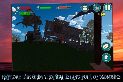 Zombie Tropic Island Survival Simulator screenshot 3
