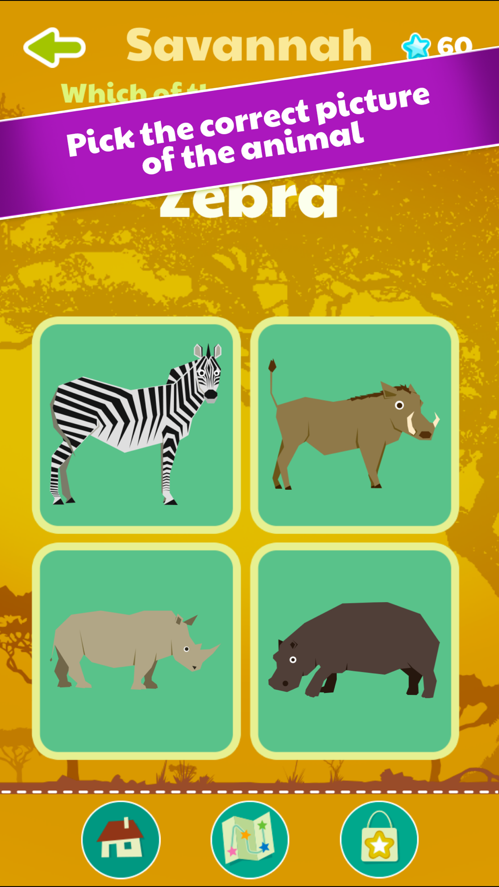 Animal Quiz trivia with animals - Learn animal names sounds, images or  photos Free Free Download App for iPhone 