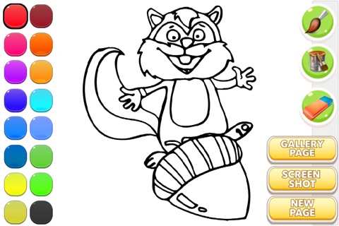 Funny Animals Coloring Pages screenshot 2