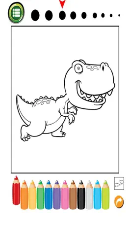 Game screenshot Dino Coloring Book : Free For Toddler And Kids! hack
