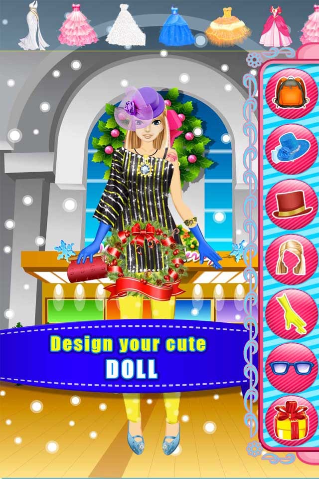Dreamy Fashion Doll - Party Dress Up & Fashion Make Up Games screenshot 2