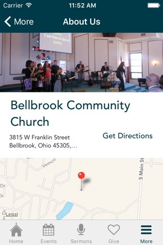 Bellbrook Community Church screenshot 4