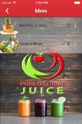 Pure Natural Juice Bar screenshot 3