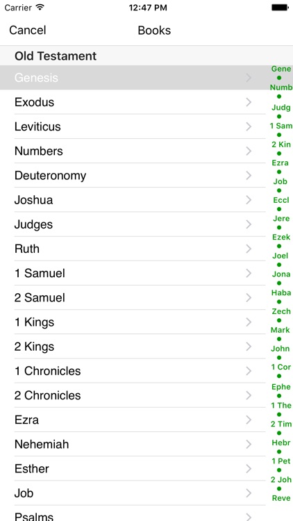 King James Bible (KJV) screenshot-3