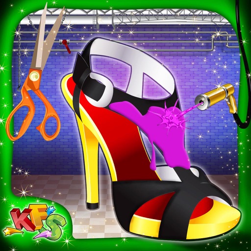 Princess Shoe Factory – Design, make & decorate shoes in this maker game icon