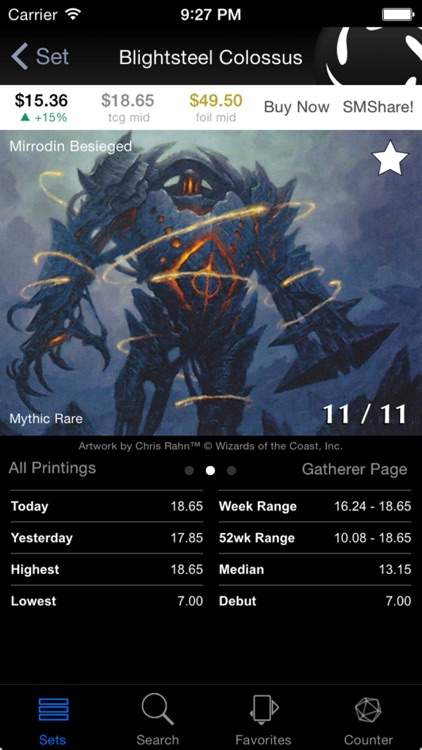 EchoMTG: Prices & Tools for Magic the Gathering screenshot-0