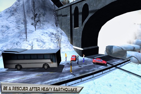 Snow Excavator 3D : Winter Mountain Rescue Operation with Snow Plow & Dumper Truck Simulation screenshot 4