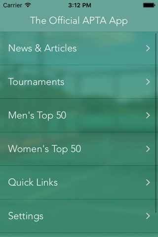 APTA - American Platform Tennis Assocation screenshot 2