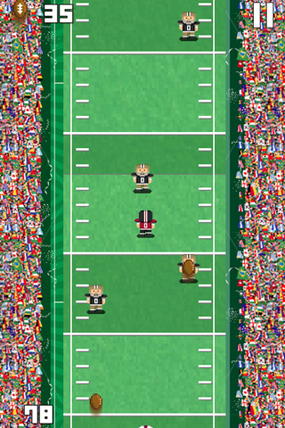 American Blocky Football Touchdown - Super Bowl Defender League screenshot 3