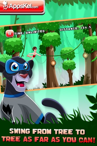 Super Hero Jungle Swing Shakers Story – The Rope Rush Games for Pro screenshot 3