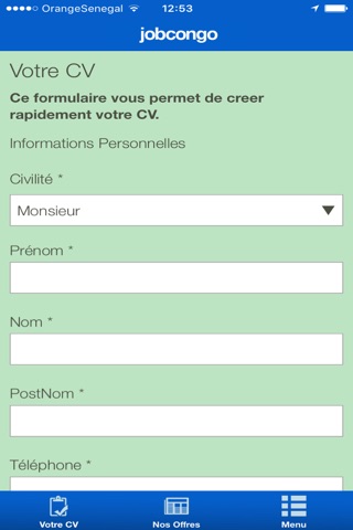 JobCongo screenshot 2