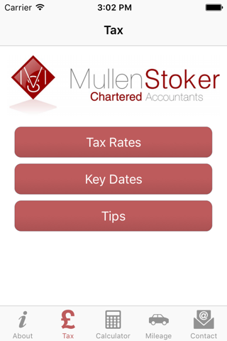 Mullen Stoker UK Tax App screenshot 2