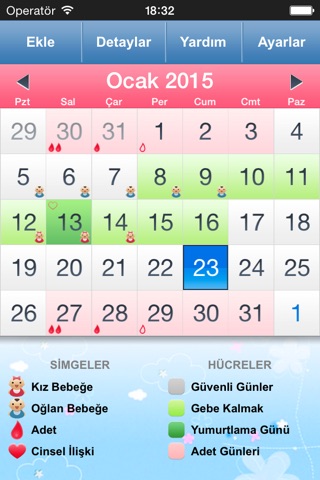 Menstrual Calendar for Men - Ovulation Calculator, Fertility & Period Tracker to Get Pregnant screenshot 3