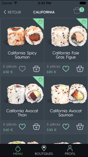 Côté Sushi Belgique(圖2)-速報App