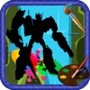Painting App Game Optimus Prime bumblebee Edition