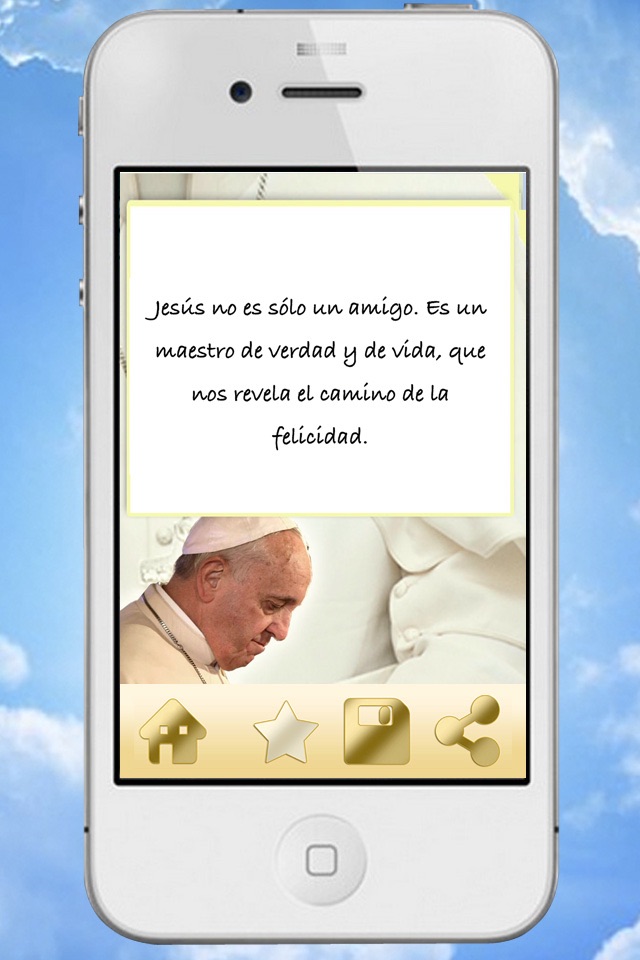 Phrases in Spanish catholic best quotations - Pope Francisco edition screenshot 4