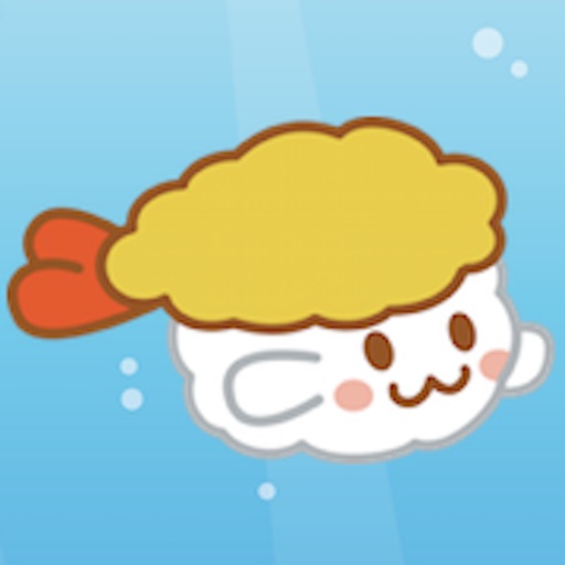 Flappy Shrimp - simple and fun casual game iOS App