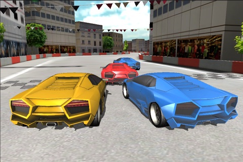 Super Car Racing City PRO screenshot 4