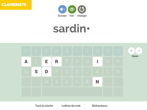 CLAVIERISTE ( version orthophonie & logopédie ) screenshot 3