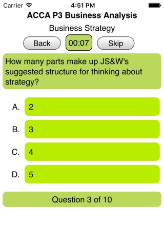 ACCA P3 Business Analysis screenshot 4