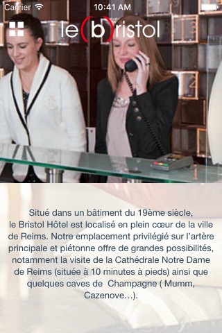 hotel le bristol screenshot 2