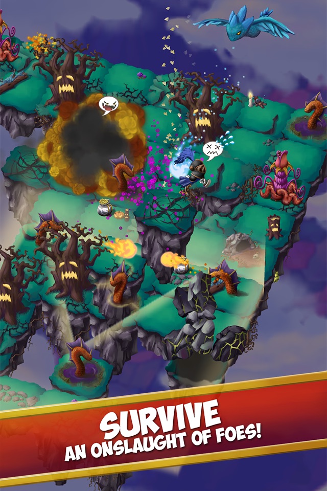 Sky Hop Saga - Endless Arcade Hopper screenshot 4