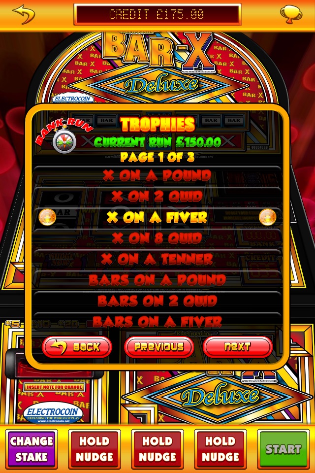 BAR-X Deluxe - The Real Arcade Fruit Machine App screenshot 4