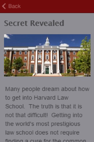 How To Get Into Harvard screenshot 2