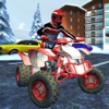 ATV Snow Parking - eXtreme Real Winter Offroad Quad Racing Simulator Game PRO