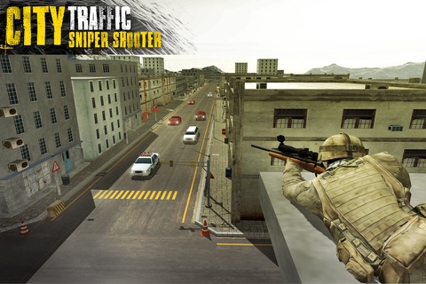 City Traffic Sniper Shooter screenshot 3