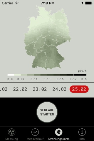 Geigerzähler screenshot 3