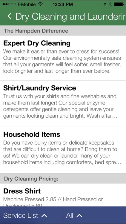 Hampden Cleaners screenshot-4
