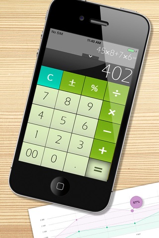 Calculator Free for iPhone screenshot 3