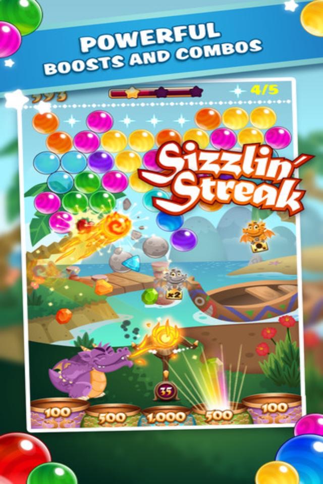 Bubble Pop Joy - match 3 rescue pet game mania screenshot 4