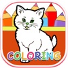 Cute Cat Colouring Book for Kitten Kitty Edition