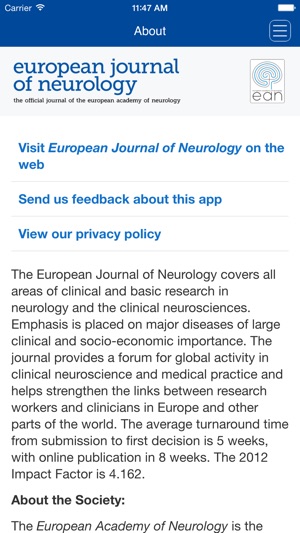 European Journal of Neurology App(圖3)-速報App