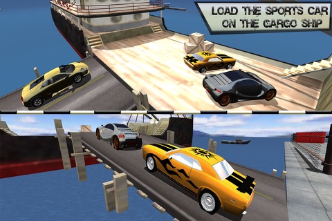 Car Transporter Cargo Ship Simulator: Transport Sports Cars in Grand Truck and Cruise Freight screenshot 3
