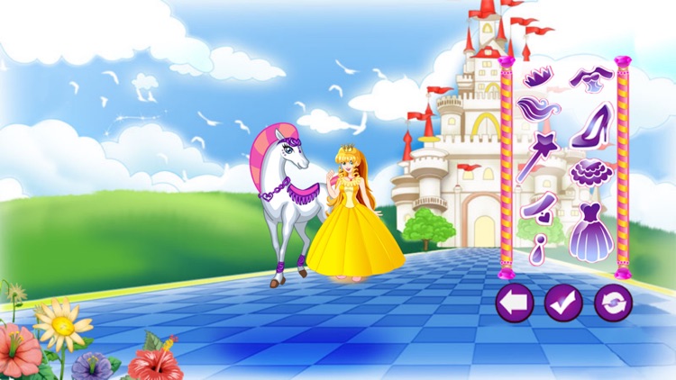 Magic Princess Makeover: girls salon games screenshot-3