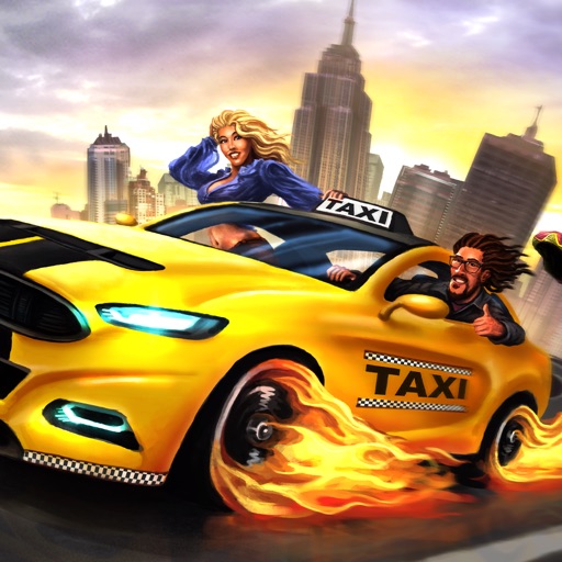 Crazy Driver Taxi Duty 3D 2 icon