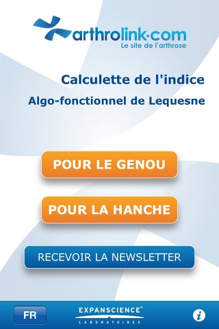 Indice Algo Fonctionnel Lequesne screenshot 2