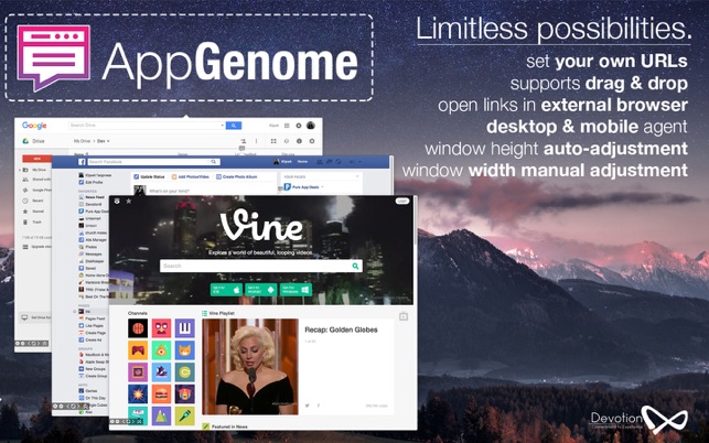 AppGenome - create desktop app from any 