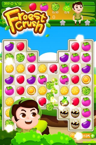 Forest Crush - Free Match 3 Puzzle Game screenshot 2