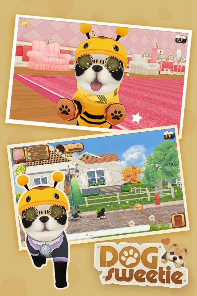 Dog Sweetie- Loving pet game screenshot 3