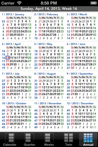 Flowing Calendar HD screenshot 4