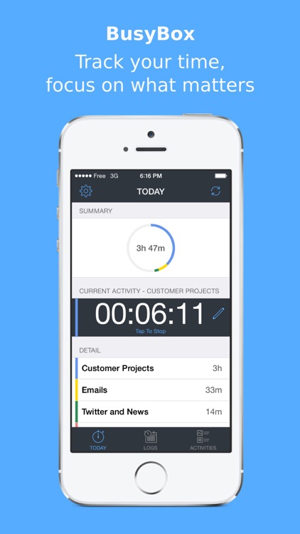 BusyBox - Track your time, focus on what matters screenshot-0