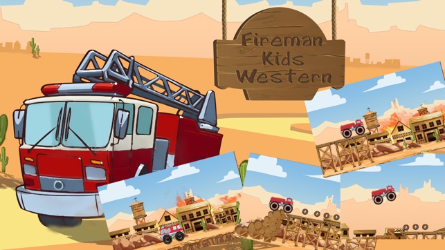 Fireman Kids Western