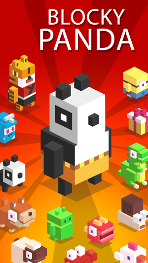 Blocky Panda - Don't Tap Wrong Tiles 3