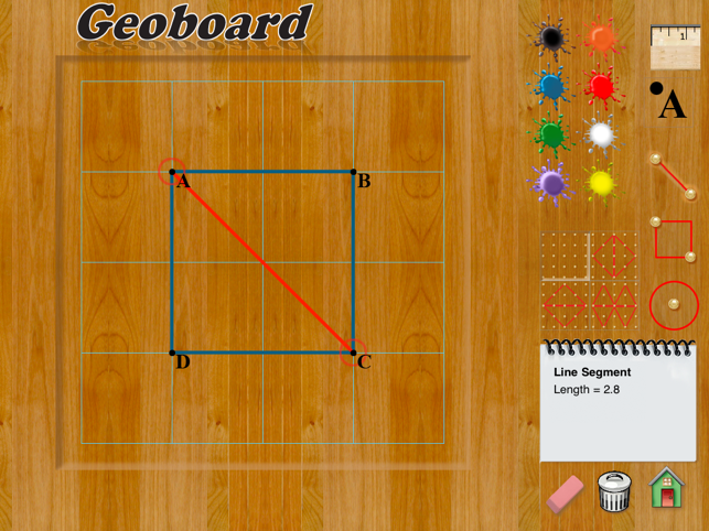 Hands-On Math Geoboard(圖5)-速報App