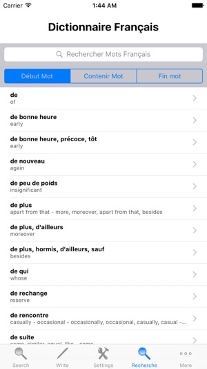 French Dictionary English Free With Sound - Dictionnaire Fra(圖2)-速報App