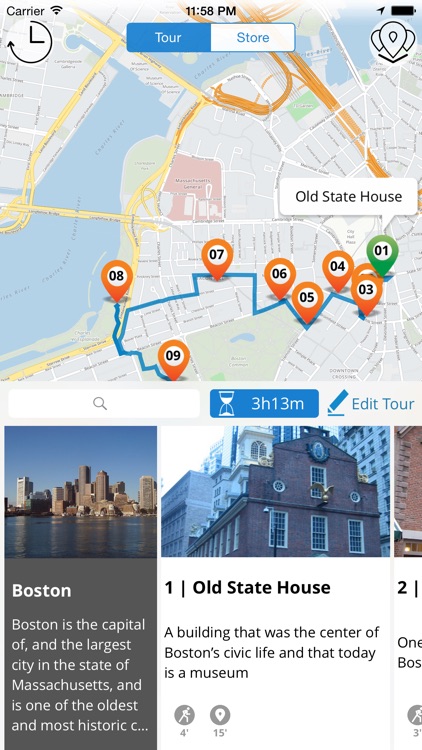 Boston Premium | JiTT.travel Audio City Guide & Tour Planner with Offline Maps
